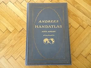 Richard Andrees Allgemeiner Handatlas in hundertzwanzig Kartenseiten nebst vollständigem alphabet...