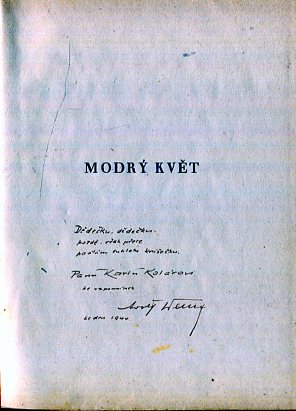 Seller image for Modr kvet. Pohdkov dobrodru stv for sale by Antiquariat Buchseite