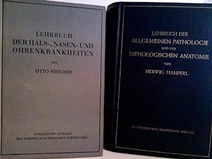 Konvolut bestehend aus 2 Bänden, zum Thema: Lehrbücher der Medizin.