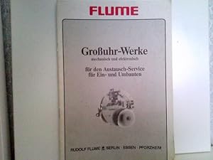 Großuhr-Werke mechanisch oder elektronisch. Für den Austausch Service für Ein- und Umbauten.