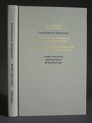 Image du vendeur pour Brevis Summula Proportionum Quantum ad Musicam Pertinet and Parvus Tractatulus de Modo Monacordum Dividendi: A Short Summary of Ratios Insofar as They Pertain to Music and A Little Treatise on the Method of Dividing the Monochord mis en vente par Bookworks [MWABA, IOBA]