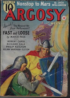 Image du vendeur pour ARGOSY Weekly: February, Feb. 25, 1939 mis en vente par Books from the Crypt