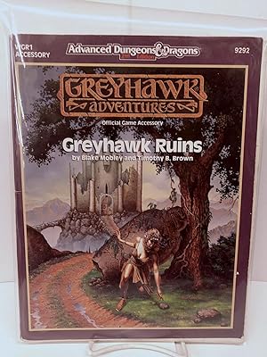 Imagen del vendedor de Greyhawk Ruins (Advanced Dungeons and Dragons 2nd Edition- WGR1 9292) a la venta por Chamblin Bookmine