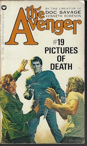 Bild des Verkufers fr PICTURES OF DEATH: The Avenger #19 zum Verkauf von Books from the Crypt