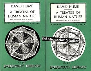 A Treatise of Human Nature. In Two Volumes. Introduction by A. D. Lindsay. Everyman s Library No....