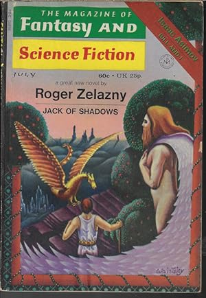Imagen del vendedor de The Magazine of FANTASY AND SCIENCE FICTION (F&SF): July 1971 ("Jack of Shadows") a la venta por Books from the Crypt