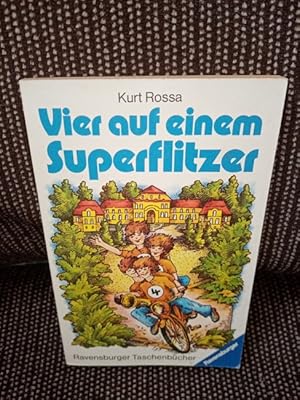 Vier auf einem Superflitzer. Ill. von Walter Grieder / Ravensburger Taschenbücher ; Bd. 789 : Ein...