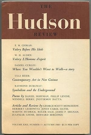 Image du vendeur pour The Hudson Review - Volume XXII, Number 3, Autumn 1969 mis en vente par Between the Covers-Rare Books, Inc. ABAA