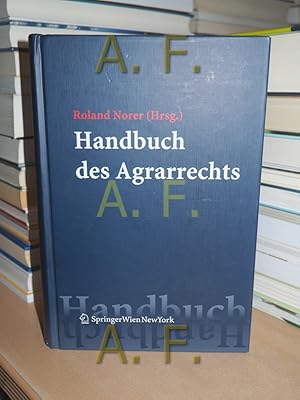 Bild des Verkufers fr Handbuch des Agrarrechts Roland Norer (Hrsg.) / Springer-Handbcher der Rechtswissenschaft zum Verkauf von Antiquarische Fundgrube e.U.