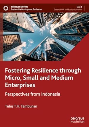 Bild des Verkufers fr Fostering Resilience through Micro, Small and Medium Enterprises : Perspectives from Indonesia zum Verkauf von AHA-BUCH GmbH