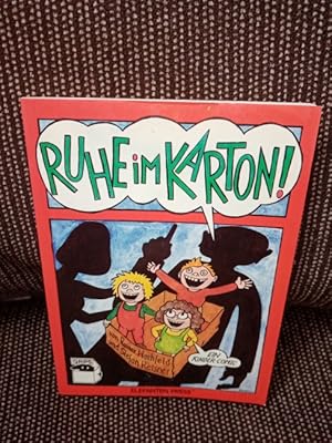 Ruhe im Karton : e. Comic für Kinder. von Rainer Hachfeld. Nach d. gleichnamigen GRIPS-Stück u. m...