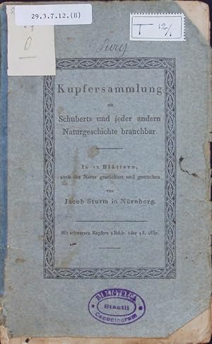 Kupfersammlung zu Schuberts und jeder anderen Naturgeschichte brauchbar.