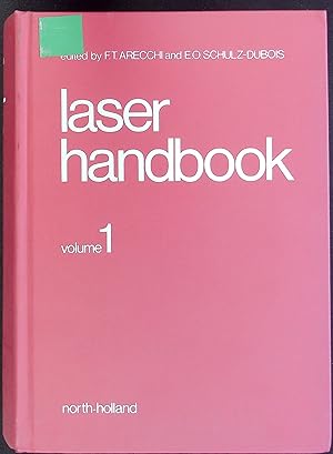 Imagen del vendedor de Laser Handbook. Vol. 1. a la venta por Antiquariat Bookfarm