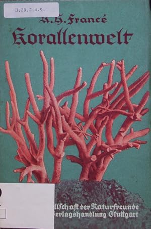 Bild des Verkufers fr Korallenwelt. zum Verkauf von Antiquariat Bookfarm