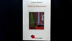 Bild des Verkufers fr Sobre la democracia. zum Verkauf von Antiquariat Bookfarm
