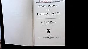 Bild des Verkufers fr Fiscal policy and business cycles. zum Verkauf von Antiquariat Bookfarm