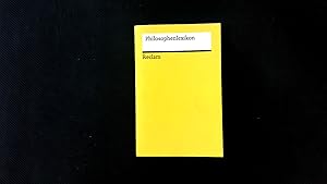 Seller image for Philosophenlexikon (Reclams Universal-Bibliothek) for sale by Antiquariat Bookfarm