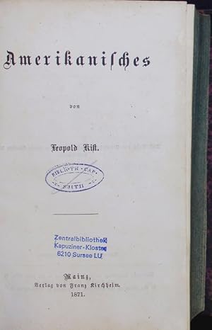 Seller image for Amerikanisches. for sale by Antiquariat Bookfarm