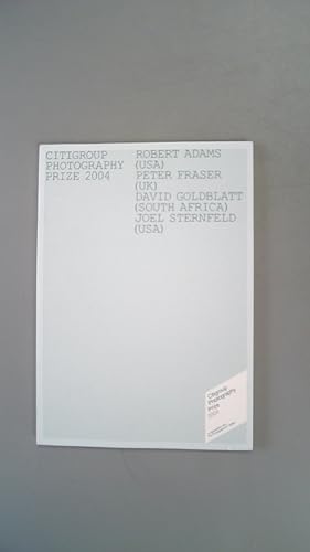 Image du vendeur pour Citigroup Photography Prize 2004. mis en vente par Antiquariat Bookfarm