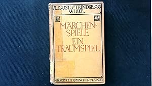 Bild des Verkufers fr Marchenspiele : ein Traumspiel. Strindbergs Werke. zum Verkauf von Antiquariat Bookfarm