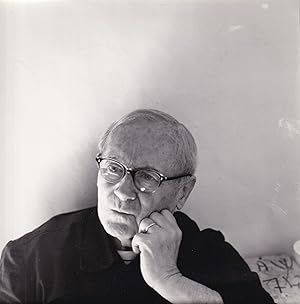 Two original photographs of Joan Miro, circa 1968