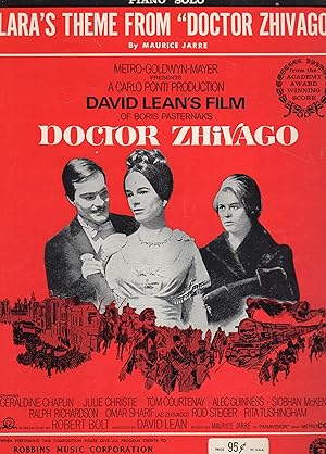 Seller image for Lara's Theme from "Doctor Zhivago" piano solo sheet music for sale by The Sun Also Rises