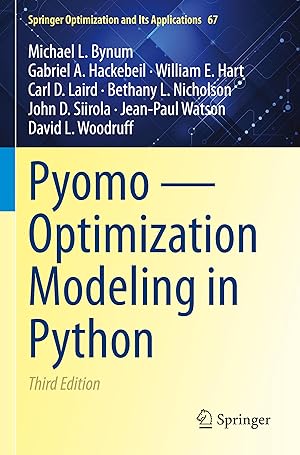 Immagine del venditore per Pyomo - Optimization Modeling in Python venduto da moluna