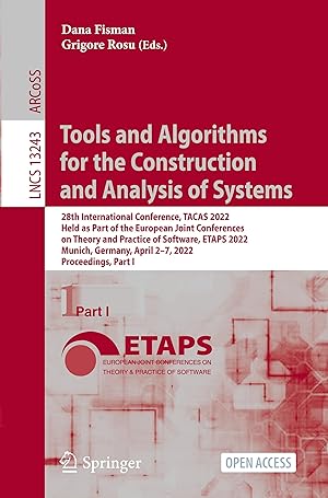 Imagen del vendedor de Tools and Algorithms for the Construction and Analysis of Systems a la venta por moluna