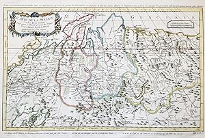 "Carte de la Siberie et des Pays Voisins" - Sibirien Siberia Siberie Russland Russia Russie