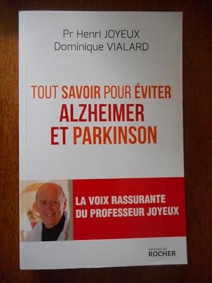 Bild des Verkufers fr Tout savoir pour eviter Alzheimer et Parkinson zum Verkauf von Frederic Delbos