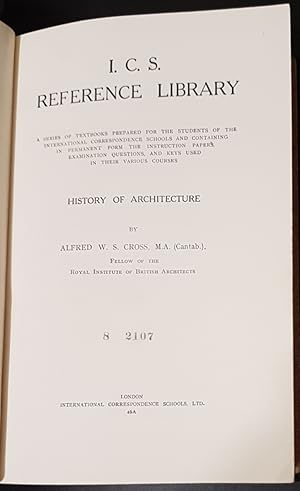 I. C. S. Reference Library : History of Architecture - Volume 45A