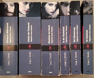 Tagebuch eines Vampirs. Romane von Lisa J. Smith. Konvolut von 6 Taschenbüchern: Band 1: Im Zwiel...