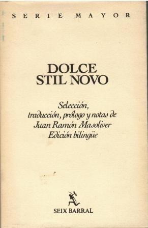 Seller image for Dolce stil novo. for sale by Librera Reciclaje