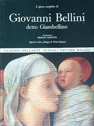 Bild des Verkufers fr L'opera completa di Giovanni Bellini zum Verkauf von Librodifaccia