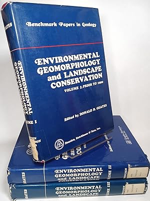 Environmental Geomorphology and Landscape Conservation (complete in three volumes)