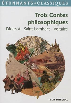 Image du vendeur pour Trois contes philosophiques - Denis Diderot mis en vente par Book Hmisphres