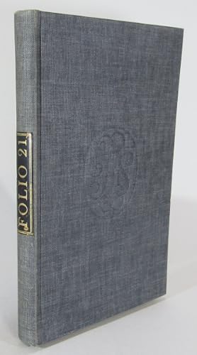 Folio 21: A Bibliography of the Folio Society 1947 -1967