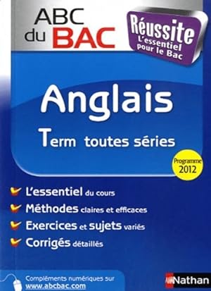 Anglais Terminales toutes s ries - St phane David