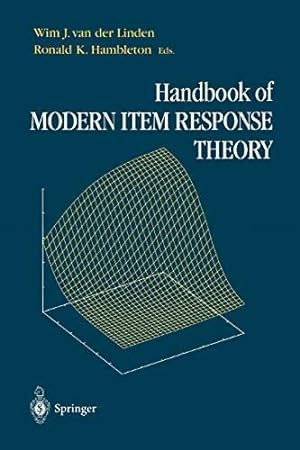 Seller image for Handbook of modern item response theory - Wim J. Van Der Linden for sale by Book Hmisphres