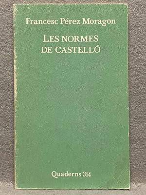 Bild des Verkufers fr LES NORMES DE CASTELL. zum Verkauf von Auca Llibres Antics / Yara Prez Jorques