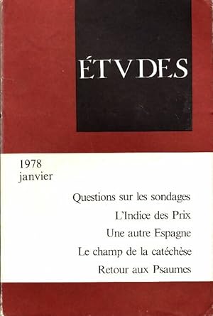 Etudes n?3481 - Collectif