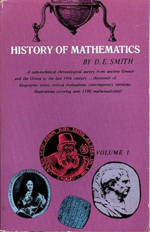 History of mathematics Volume 1 - David Eugene Smith