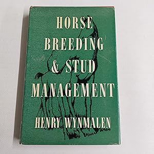 Bild des Verkufers fr Horse Breeding and Stud Management zum Verkauf von Cambridge Rare Books