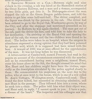 Seller image for Shocking Murder in a Cab; The poisoning of a woman & two children by another passenger. An original article from The Annual Register for 1863. for sale by Cosmo Books