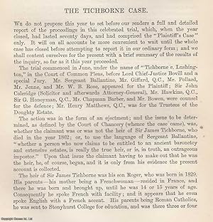 Seller image for The Tichborne Case: The Tichborne Claimant. An original article from The Annual Register for 1871. for sale by Cosmo Books