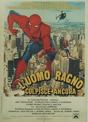 "LA RIPOSTE DE L'HOMME-ARAIGNÉE (SPIDER-MAN STRIKES AGAIN)" L'UOMO RAGNO COLPISCE ANCORA / Réalis...