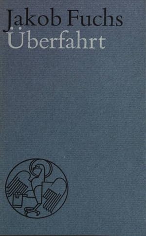 Seller image for berfahrt. Gedichte. for sale by books4less (Versandantiquariat Petra Gros GmbH & Co. KG)