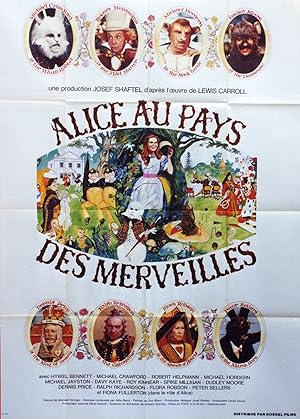 "ALICE AU PAYS DES MERVEILLES (ALICE'S ADVENTURES IN WONDERLAND)" D'après l'oeuvre de Lewis CARRO...