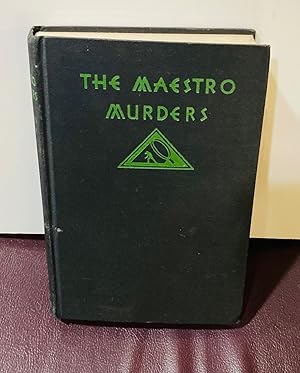 Image du vendeur pour The Maestro Murders mis en vente par Henry E. Lehrich