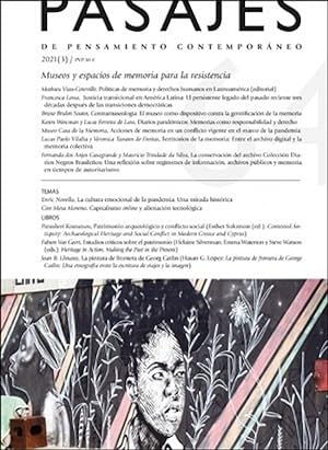 Bild des Verkufers fr Museos y espacios de memoria para la resistencia Pasajes, 64 zum Verkauf von Imosver
